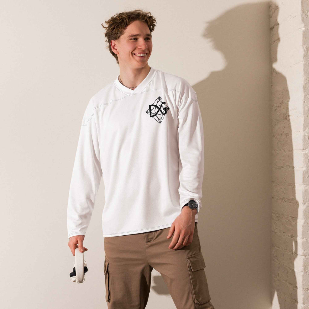 Recycled hockey fan jersey