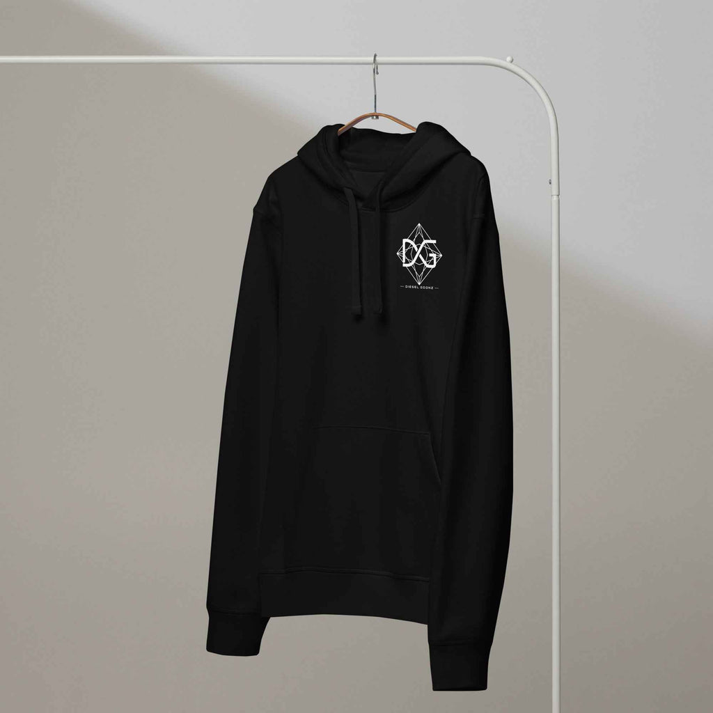 Unisex organic mid-weight hoodie