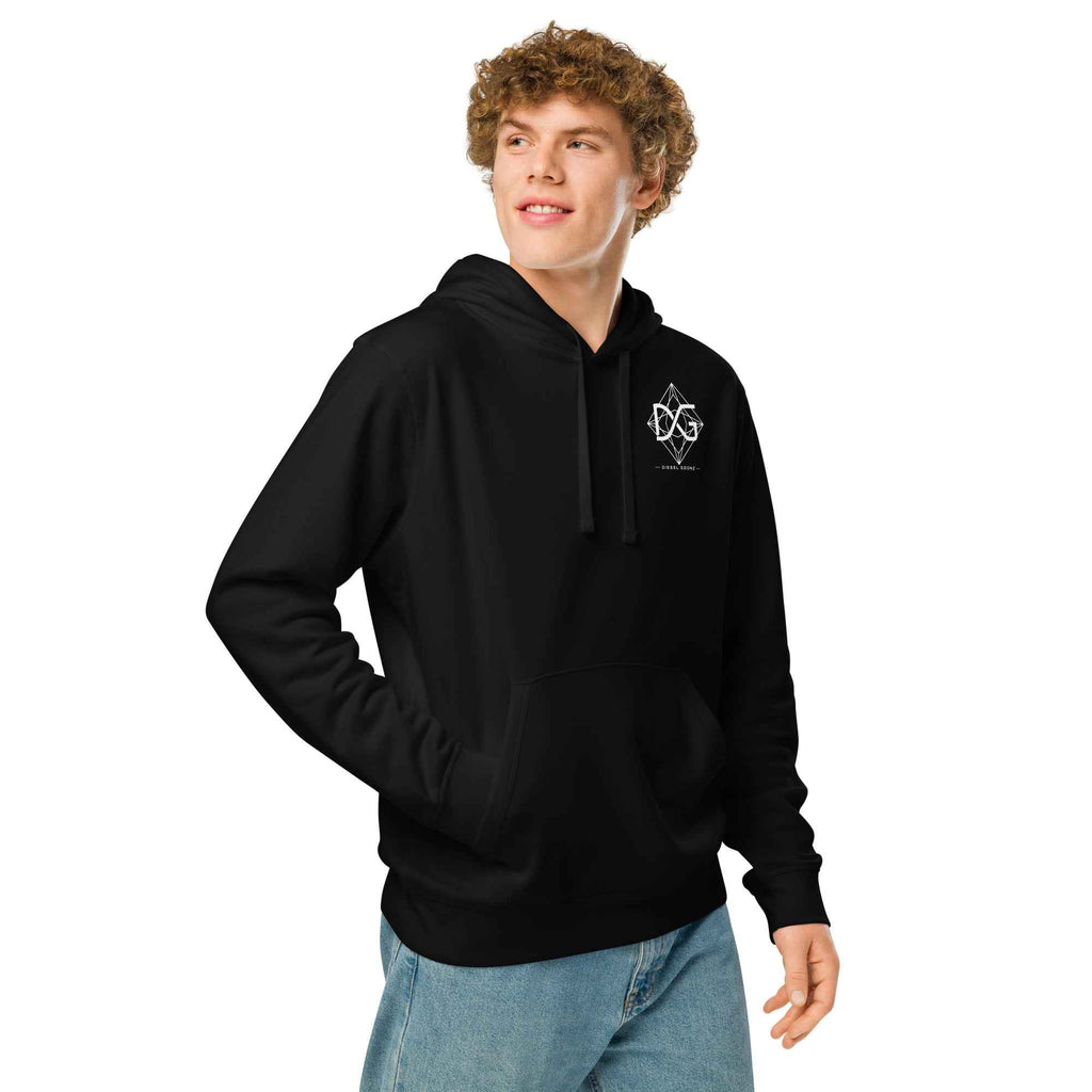 Unisex organic mid-weight hoodie