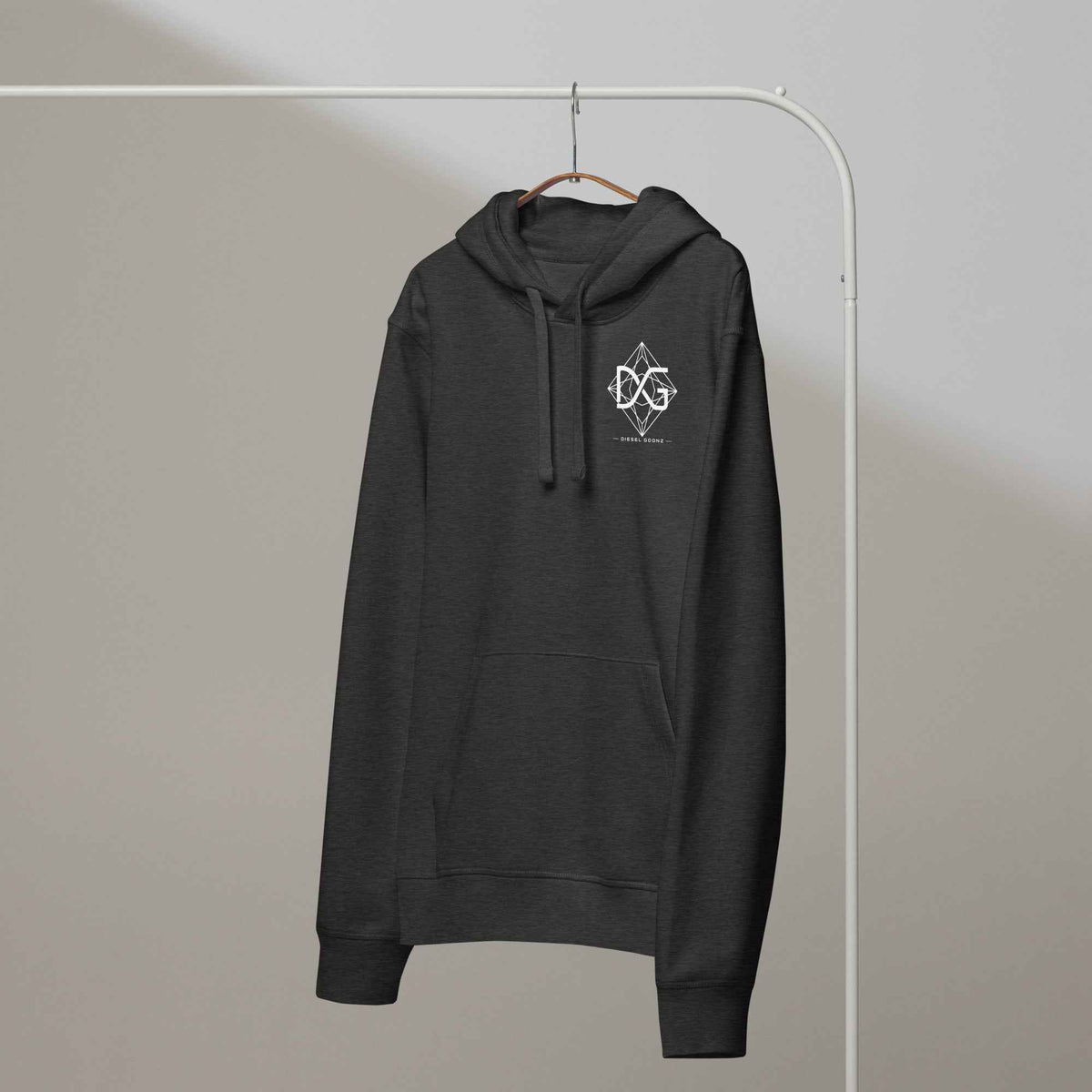 Unisex organic mid-weight hoodie