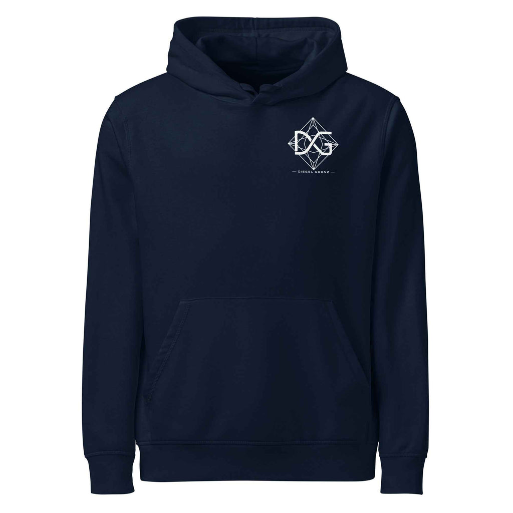 Unisex organic mid-weight hoodie