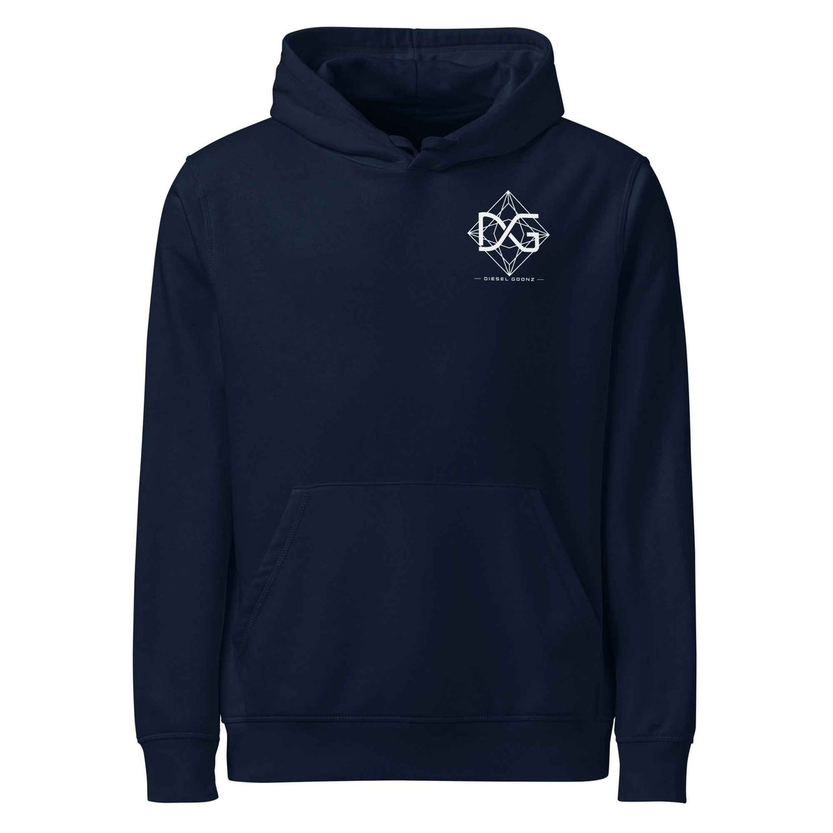 Unisex organic mid-weight hoodie
