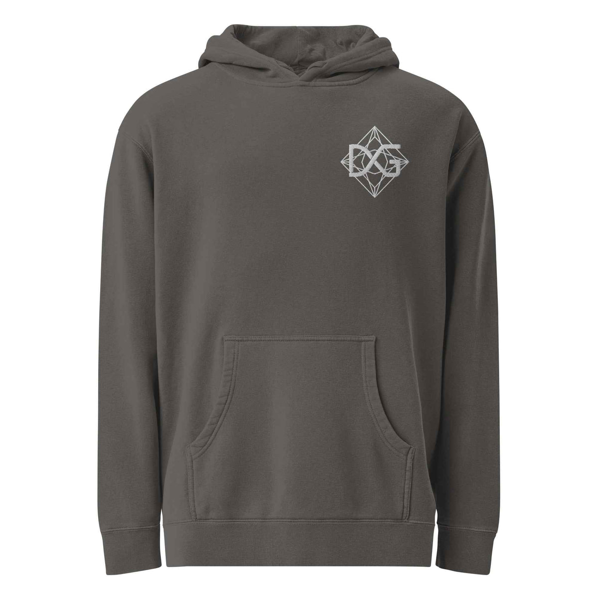 Pigment-dyed hoodie